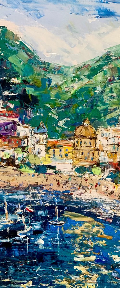 Positano, Amalfi coast by Vilma Gataveckienė