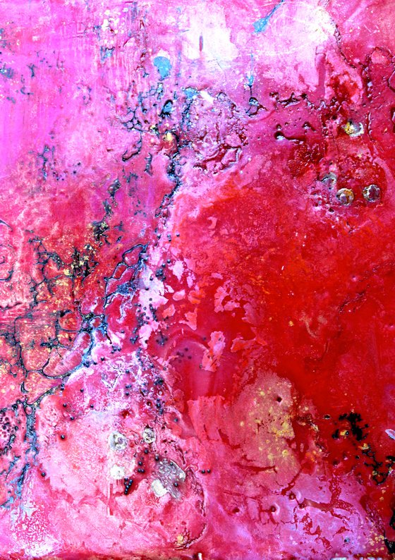 Encaustic Red