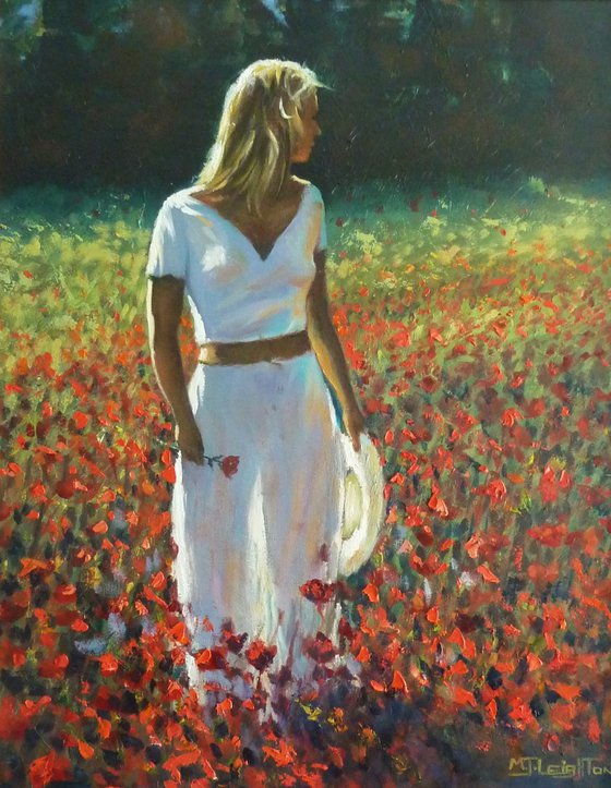 Walking through Poppies