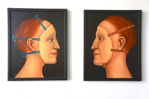 masks by Marina Popkova-Sologub