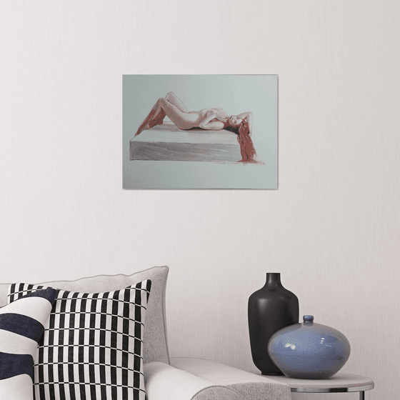 Reclining female nude