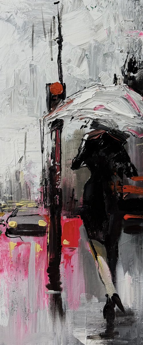 A Rainy Silhouette by Vahe Bagumyan
