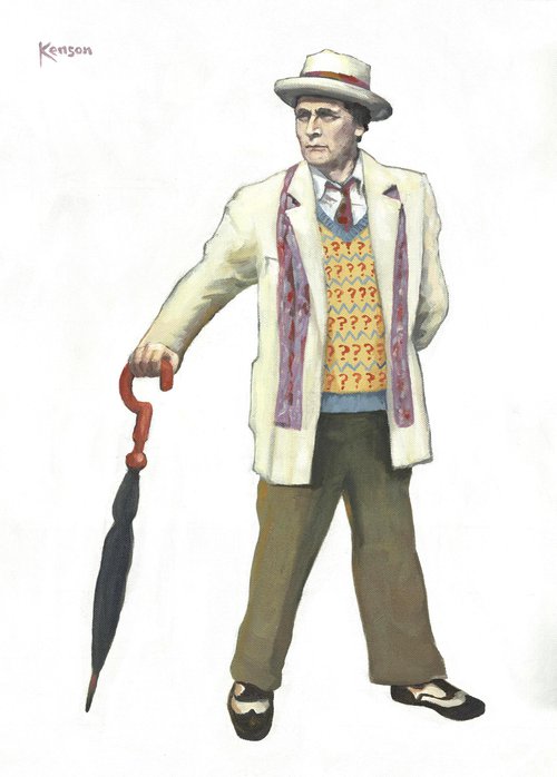 Sylvester McCoy the Seventh Doctor by Kenson Low