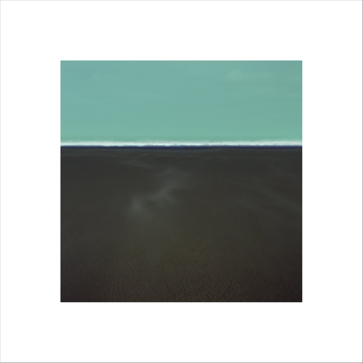 Abstract Landscape Photograph By Paul Harrison, 30 X 30", Shoreline 13, Original Artwork