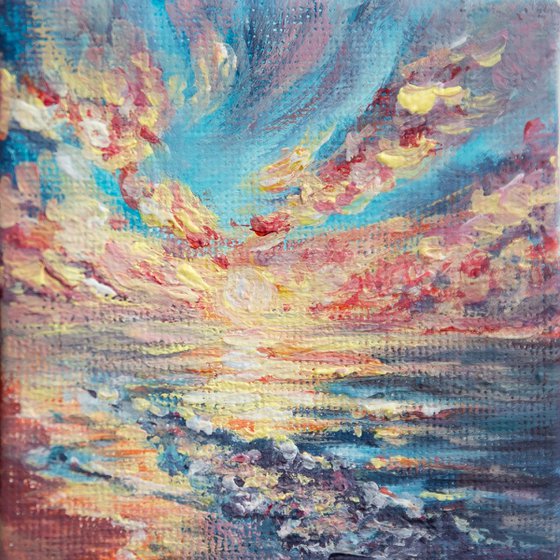 Mini Ocean Sunsets & Waves