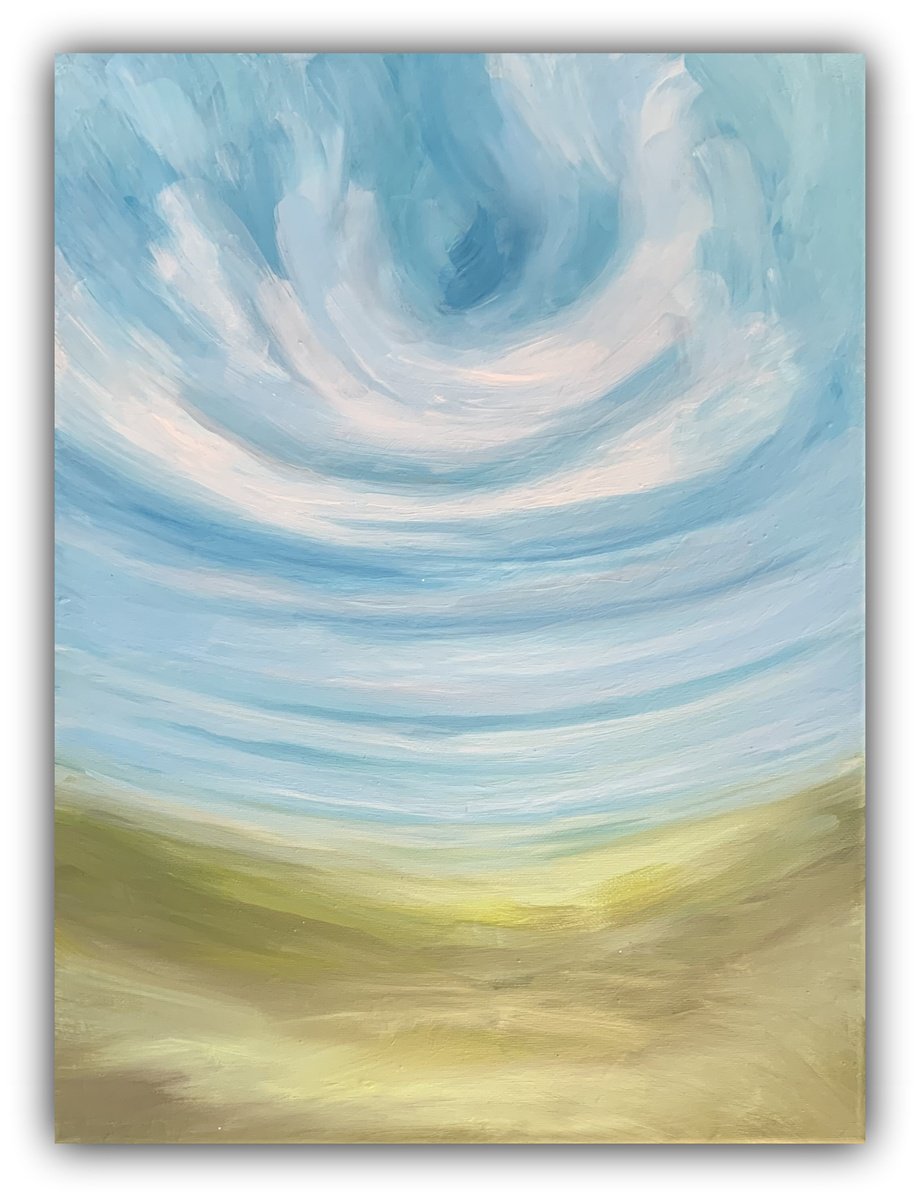 Abstract Skyscape by Elizabeth Moran