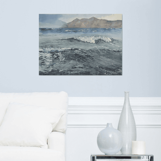 Stormy sea 2 ( 74X54 )