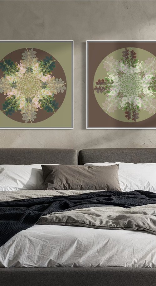 Botanical Mandala #2 by Louise O'Gorman