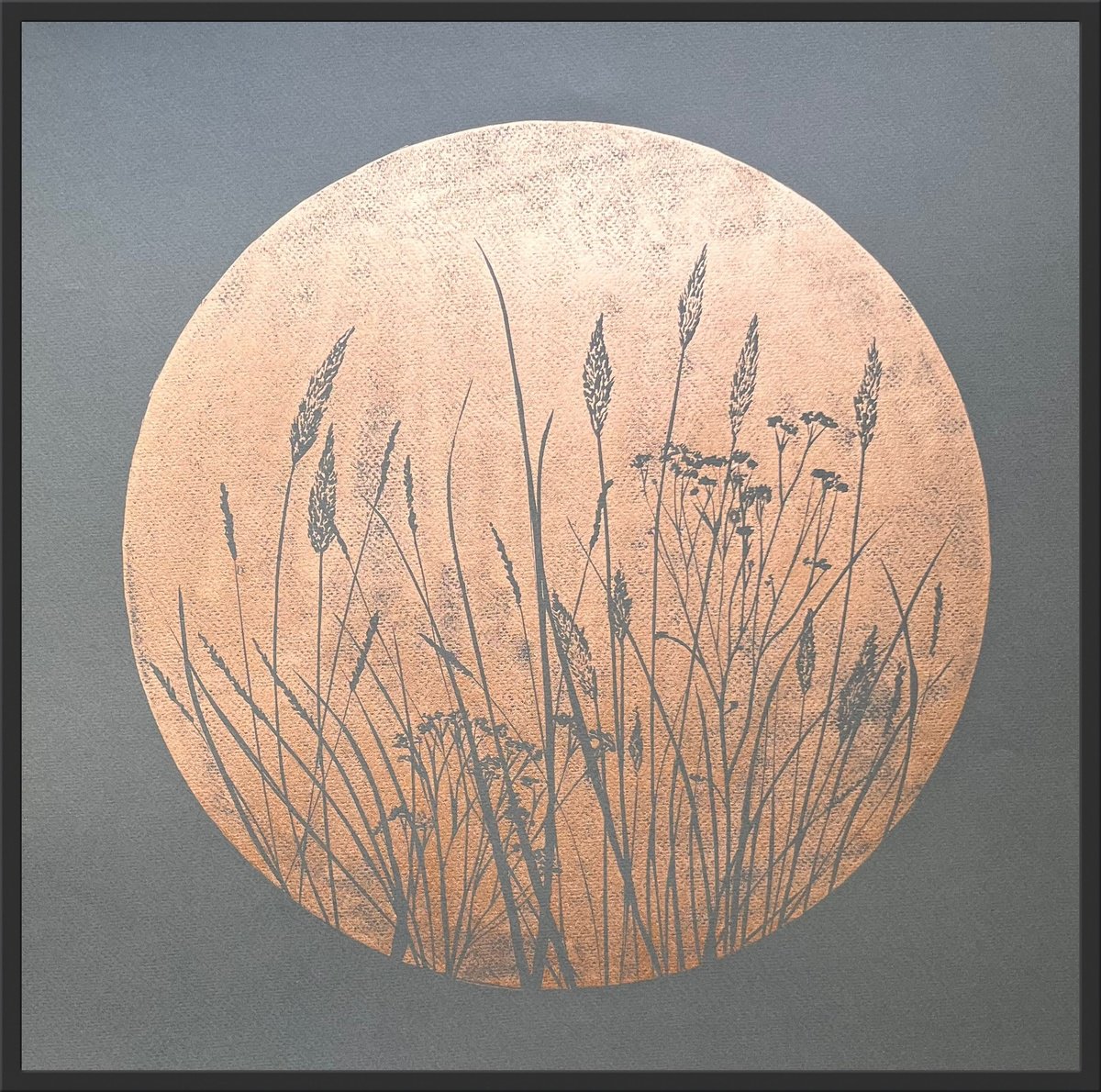 Linocut , The Meadow By Amy Cundall, 19 X 19, Artwork For Sale On Artfinder