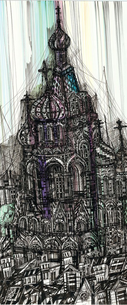 The Church of the Savior on Spilled Blood by Maria Susarenko