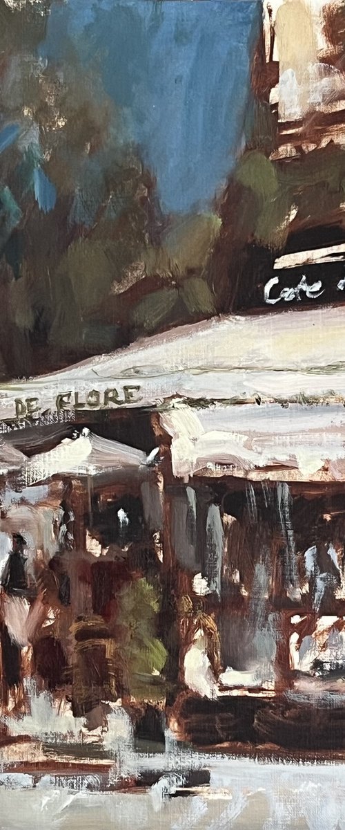 Summer Mood at Cafe de Flore by Simon Zekaria