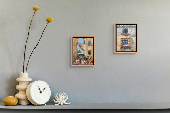 Mediterranean Sunlit Walls