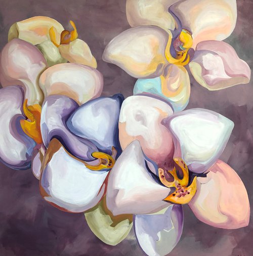 Dancing Orchids by Elizabeth Ashe