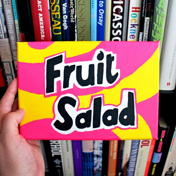 Fruit Salad Sweet Painting