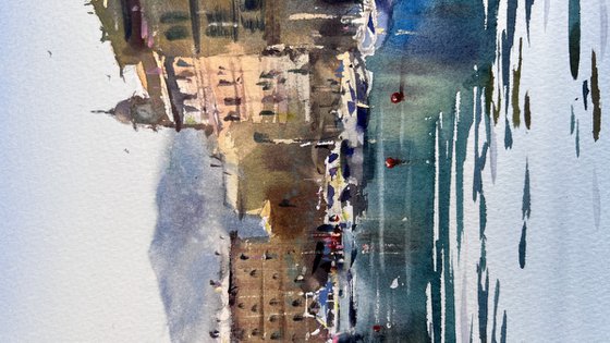 Blue Italian Morning. Camogli #2
