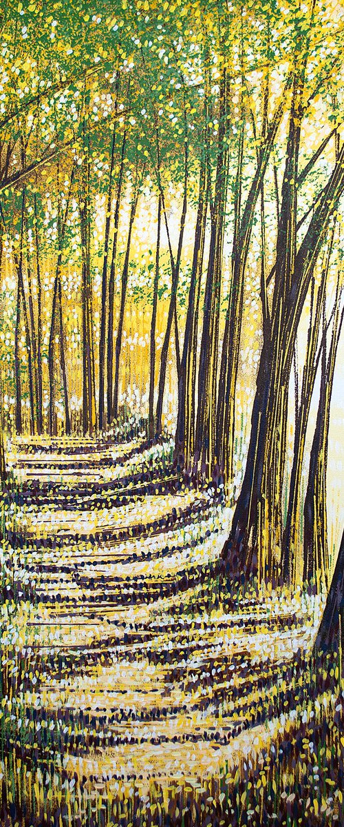 Trees At Dusk by Marc Todd