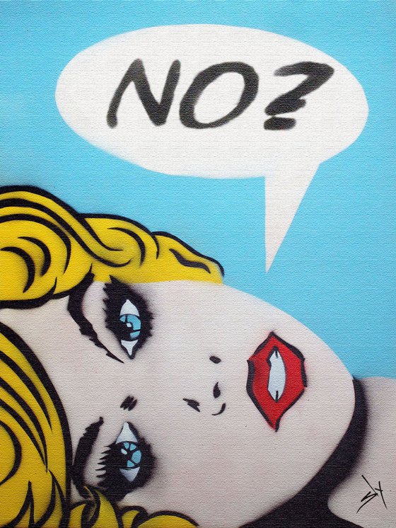 Yes! (No! Blue on paper).