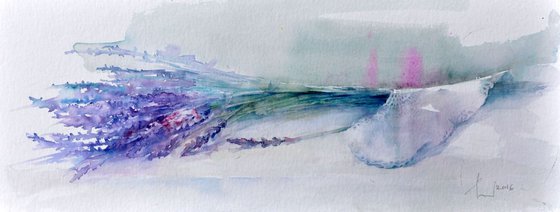 LAVENDER TIME 50X20CM