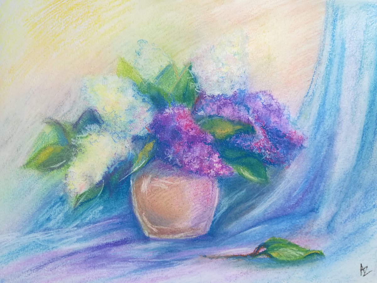 Lilacs by Anastasia Zabrodina