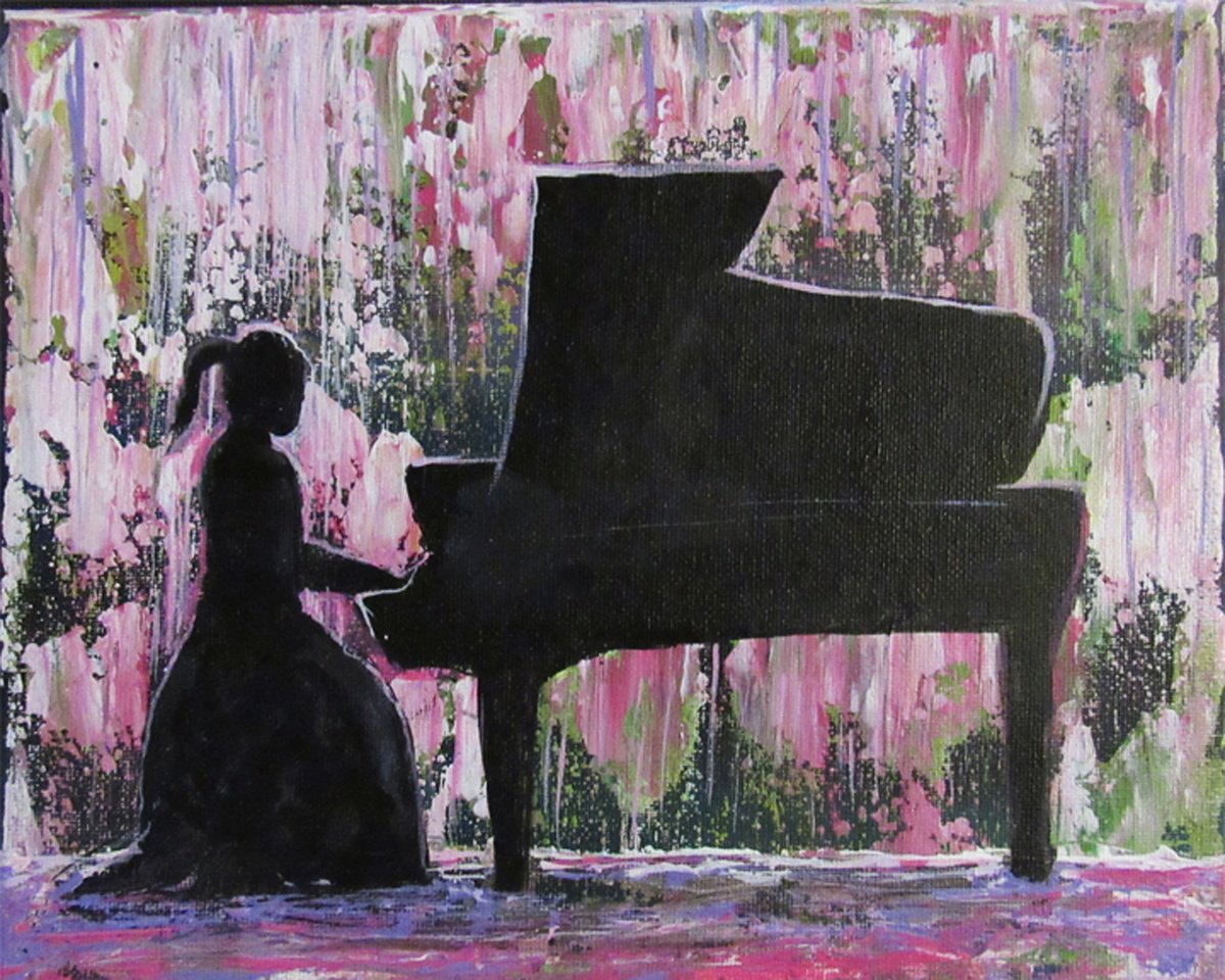 The Melody Rained Down on Me! - Piano by William F. Adams