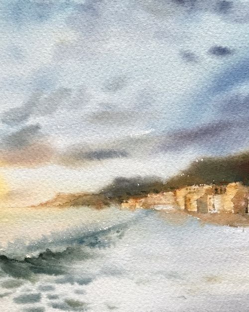 Sunset in Varigotty by Eugenia Gorbacheva