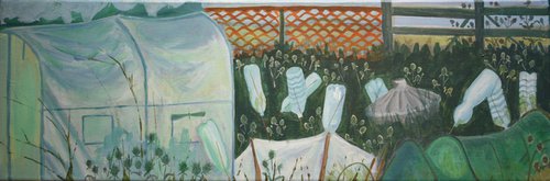 Nine Green Bottles and a Polytunnel by Alison Deegan