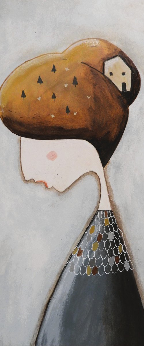 Thinking about home by Silvia Beneforti