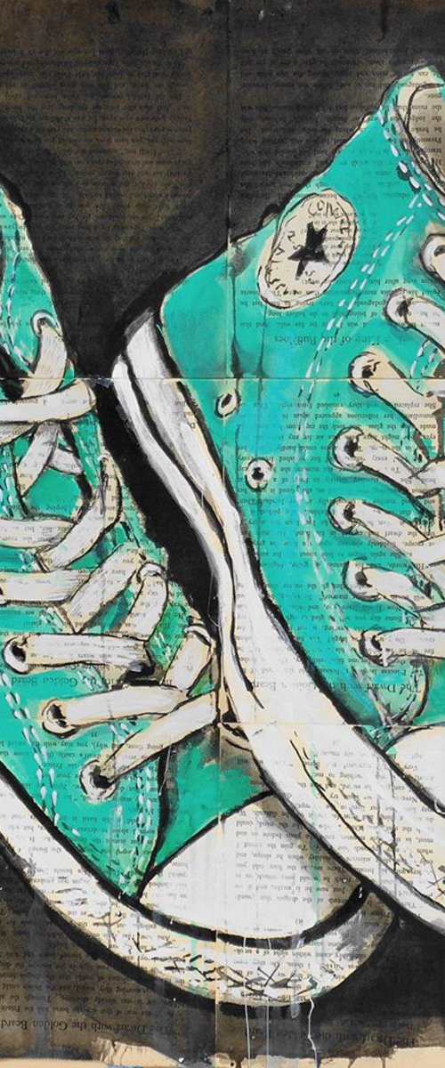 green stars by Loui Jover