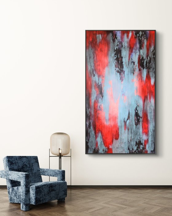 REFLECTION II- Contemporary Abstract Painting