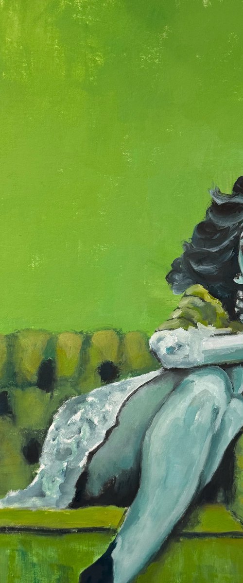 Her Feet Began To Float by Lola Jovan