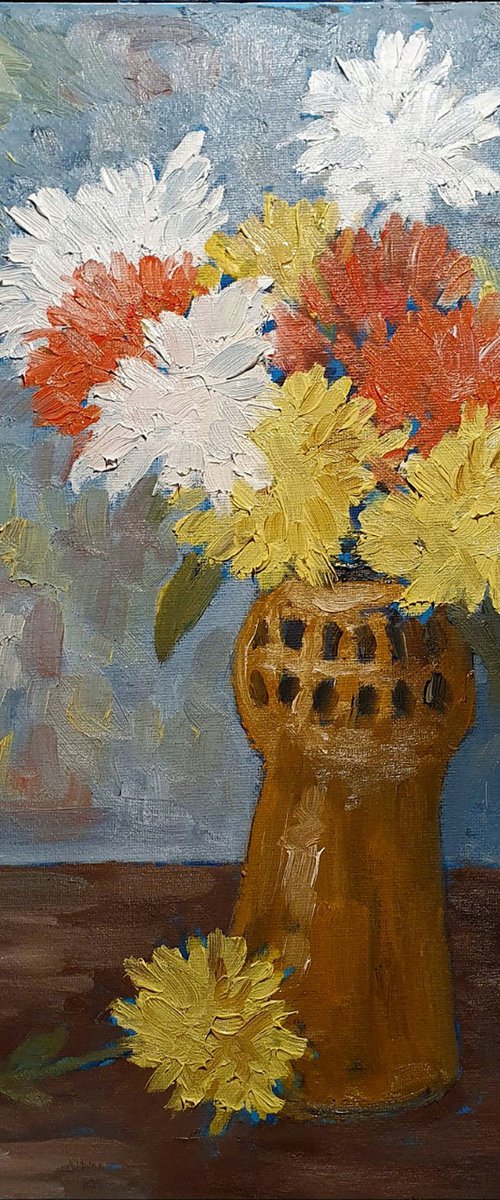flowers in vase III by Colin Ross Jack