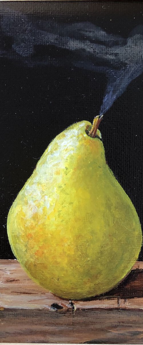 Smoked pear by Lena Smirnova