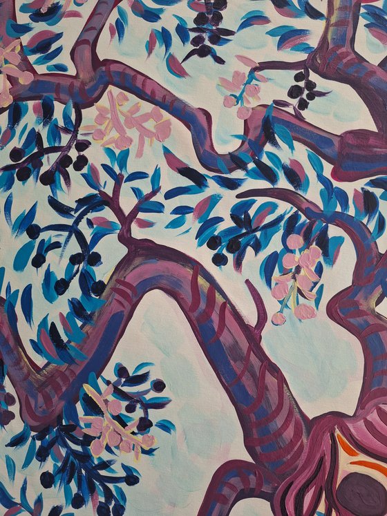 Between Worlds, an Olive Tree