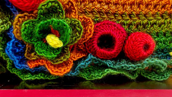 Yarn Flowers 2
