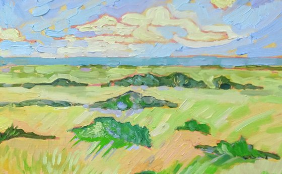 Landscape Across the Marshes - Norfolk