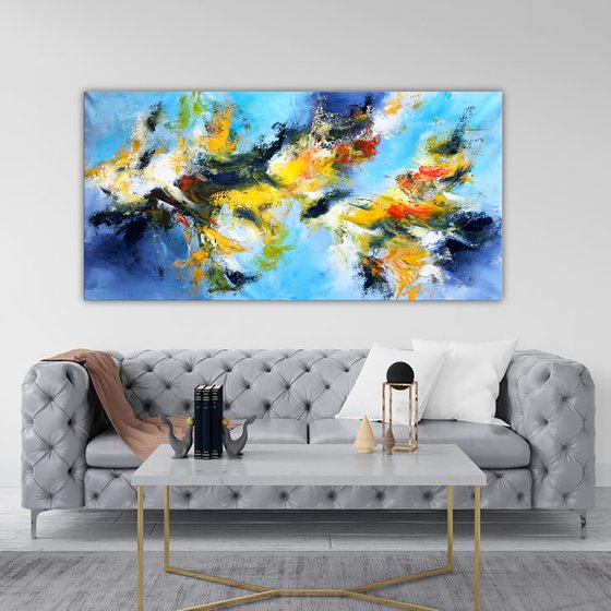 Symphony in Azure and Amber