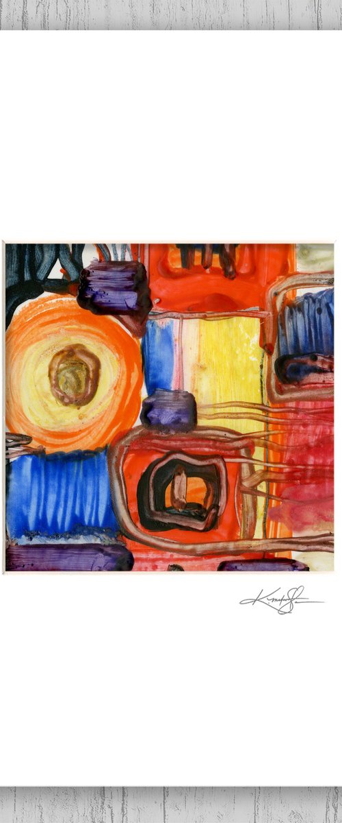 Encaustic Abstract 69 by Kathy Morton Stanion