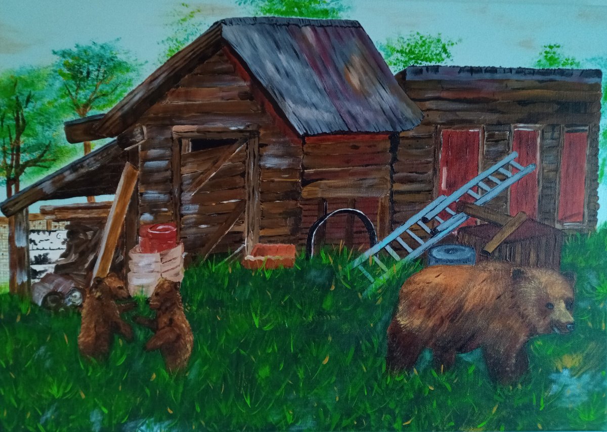 The Bear Shack by Corinne Hamer