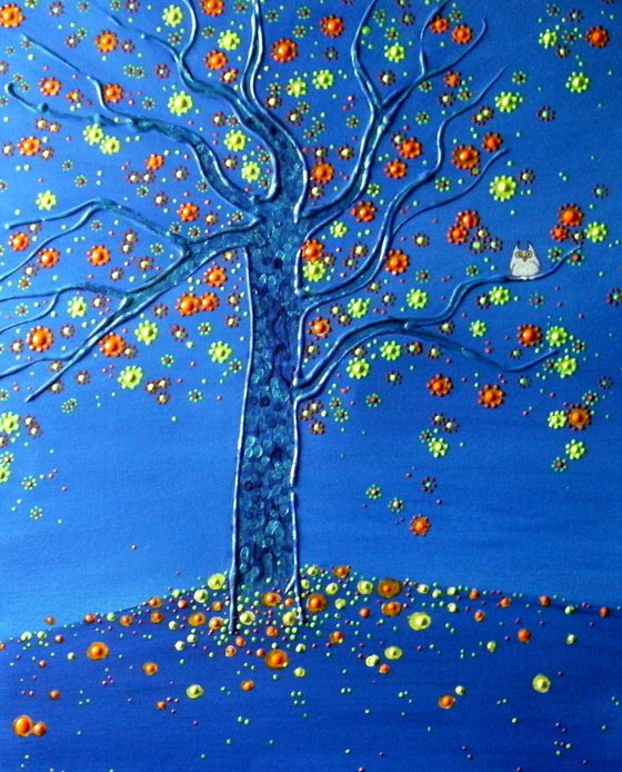 The blue tree