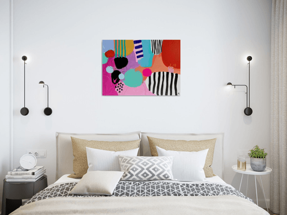 Vibrant Bold Canvas