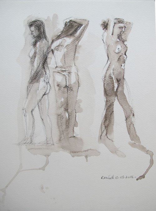 3 female nudes by Rory O’Neill