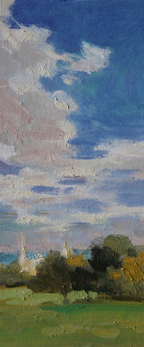 Clouds over South Park Oxford by Jixiang Dong