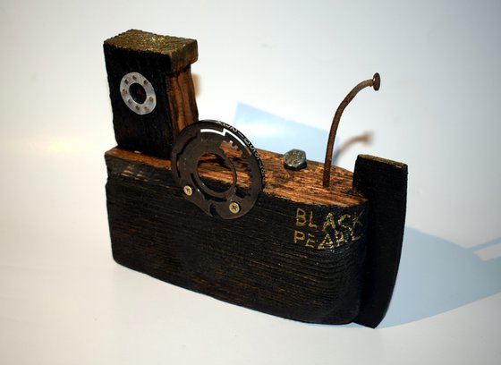 wooden ship "Black pearl"