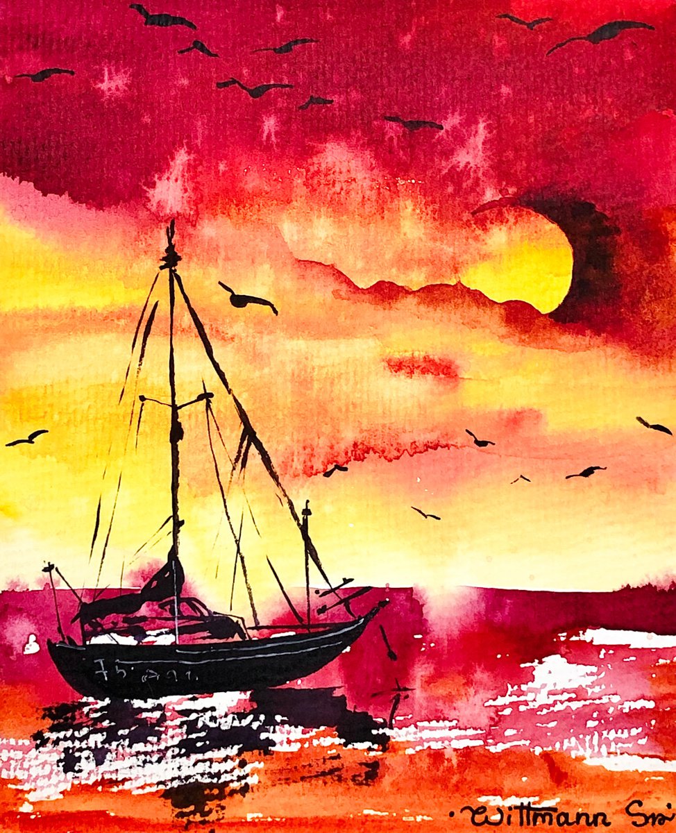 Sailboat #4 by Svetlana Wittmann