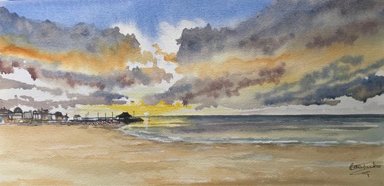 Stormy Dawn at Broadstairs