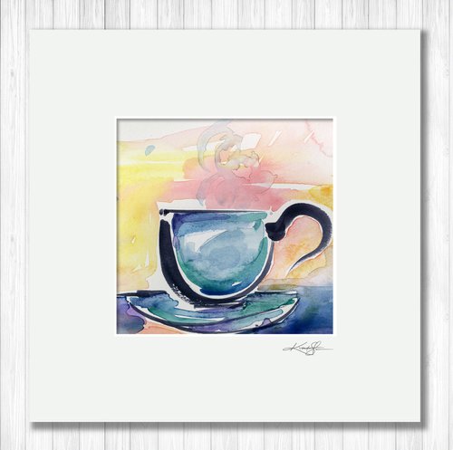 Coffee Dreams 15 - Painting by Kathy Morton Stanion by Kathy Morton Stanion