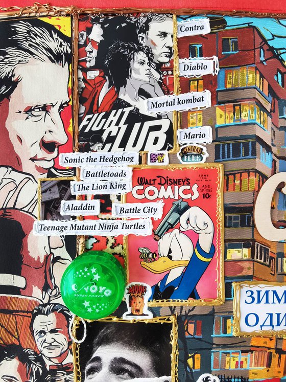 Winter of 90s. Childhood of future Superhero