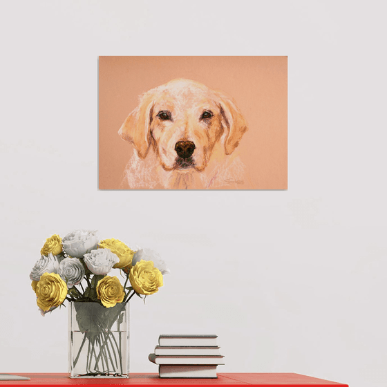 Dog III... Labrador Retriever /  ORIGINAL PAINTING