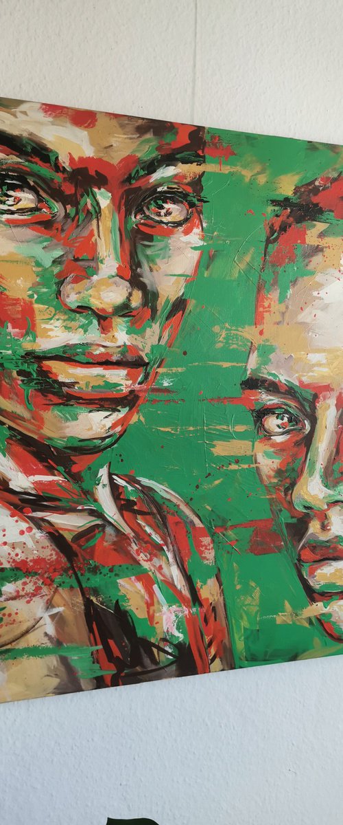 Naim &amp; Lamin by carographic by Carolyn Mielke