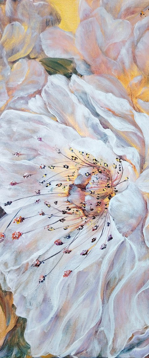 Author's painting "Pearl of Light" by Elena Pertceva